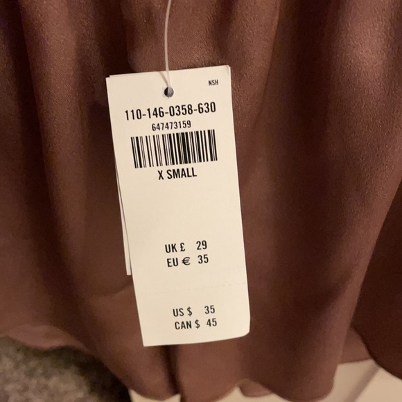 Abercrombie Satin sleep cami set with satin shorts - Picture 7 of 8